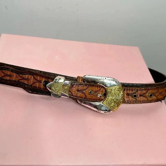 Brown Western Belt - Picture 1 of 8